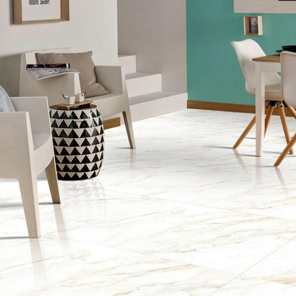 24x48 Veno Lusso Statuario Marble Look Matte Porcelain Tile - DISCONTINUED 24x48 Veno Lusso Statuario Marble Look Matte Porcelain Tile - DISCONTINUED - American Tile Depot