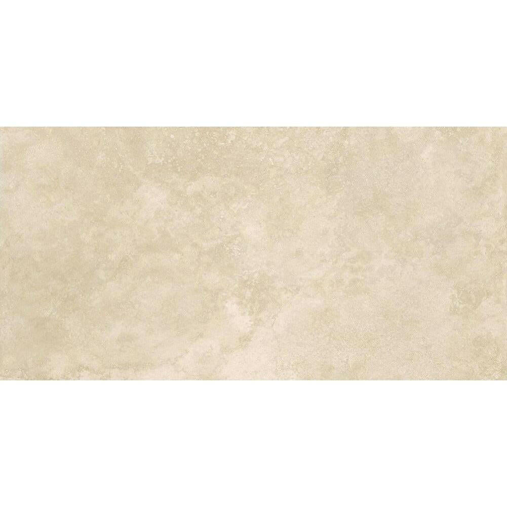 24x48 Viaura Cross Cut Beige Polished Travertine Look Porcelain Tile 24x48 Viaura Cross Cut Beige Polished Travertine Look Porcelain Tile - American Tile Depot