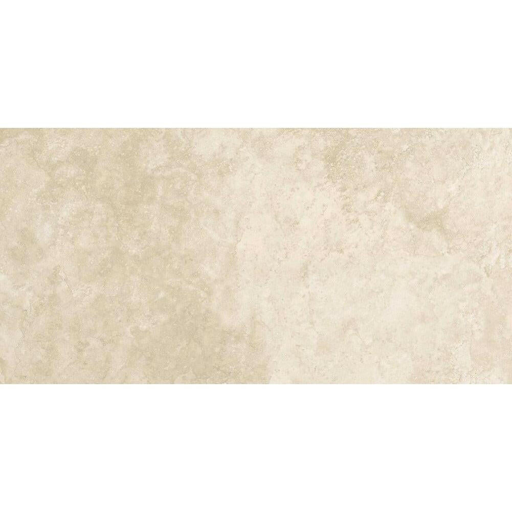 24x48 Viaura Cross Cut Beige Polished Travertine Look Porcelain Tile 24x48 Viaura Cross Cut Beige Polished Travertine Look Porcelain Tile - American Tile Depot