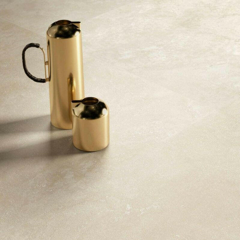 24x48 Viaura Cross Cut Beige Polished Travertine Look Porcelain Tile 24x48 Viaura Cross Cut Beige Polished Travertine Look Porcelain Tile - American Tile Depot