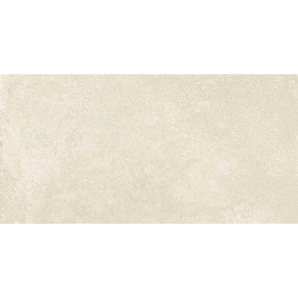 Ivory Matte 24x48 Viaura Cross Cut Ivory Matte Travertine Look Porcelain Tile