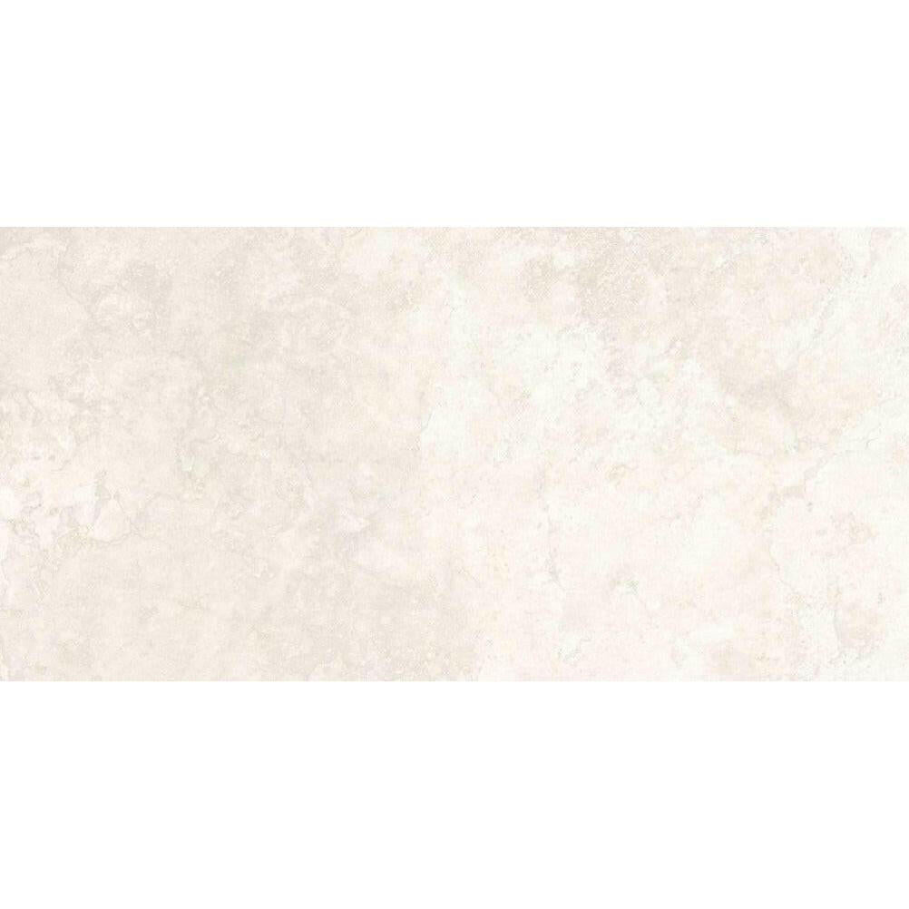 24x48 Viaura Cross Cut White Matte Travertine Look Porcelain Tile 24x48 Viaura Cross Cut White Matte Travertine Look Porcelain Tile - American Tile Depot