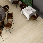 24x48 Viaura Vein Cut Beige Matte Travertine Look Porcelain Tile 24x48 Viaura Vein Cut Beige Matte Travertine Look Porcelain Tile - American Tile Depot
