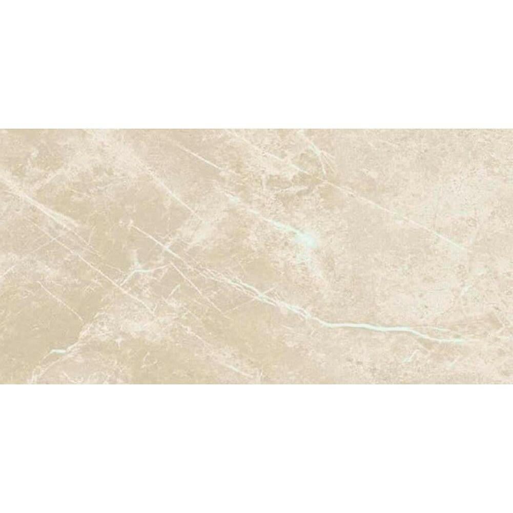 24x48 Virelia Cream Luc Glossy Marble Look Porcelain Tile 24x48 Virelia Cream Luc Glossy Marble Look Porcelain Tile - American Tile Depot