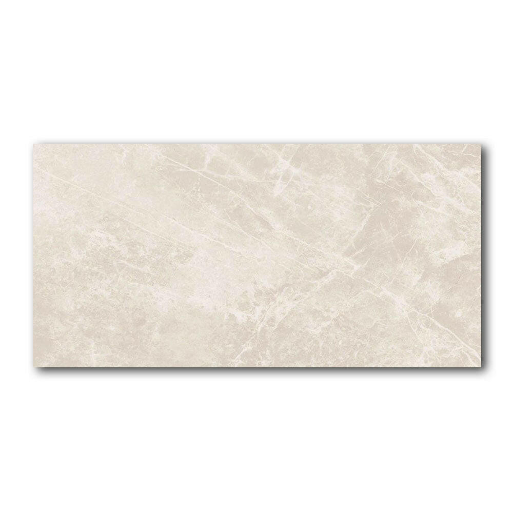 24x48 Virelia White Luc Glossy Marble Look Porcelain Tile 24x48 Virelia White Luc Glossy Marble Look Porcelain Tile - American Tile Depot