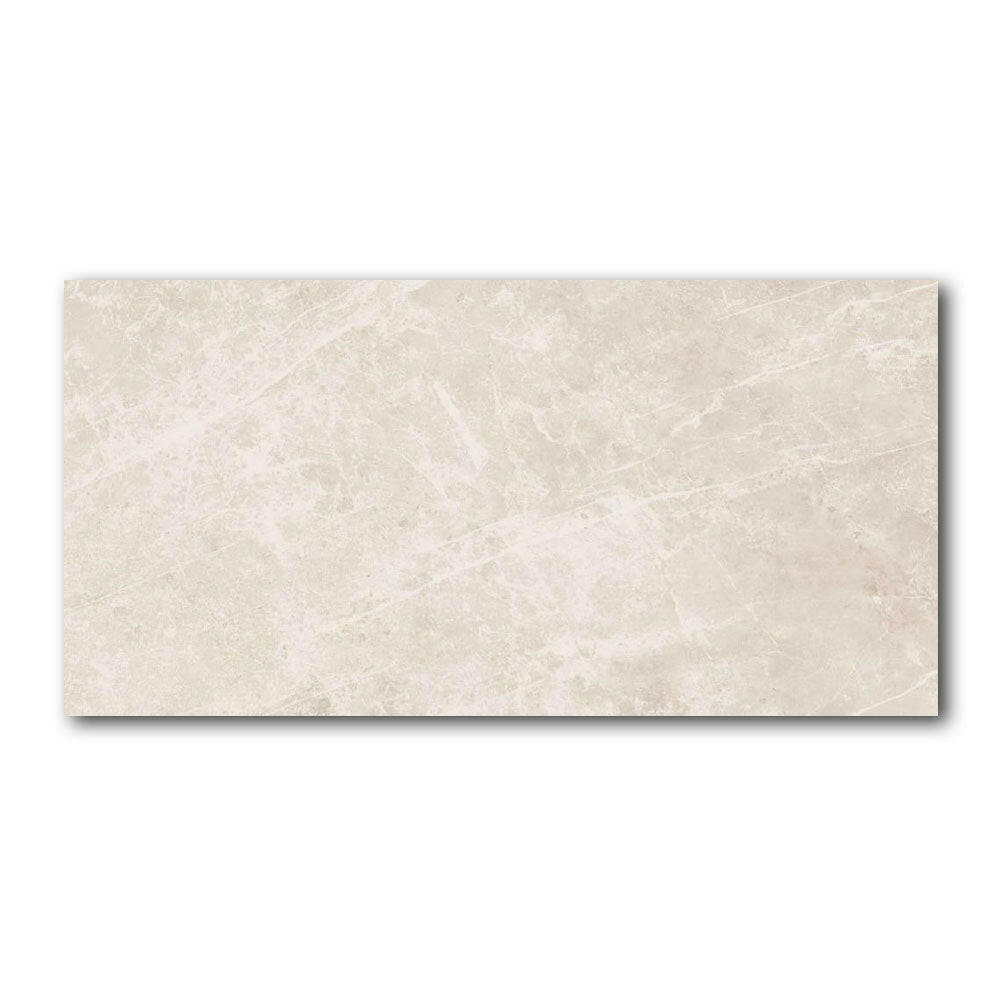 24x48 Virelia White Luc Glossy Marble Look Porcelain Tile 24x48 Virelia White Luc Glossy Marble Look Porcelain Tile - American Tile Depot