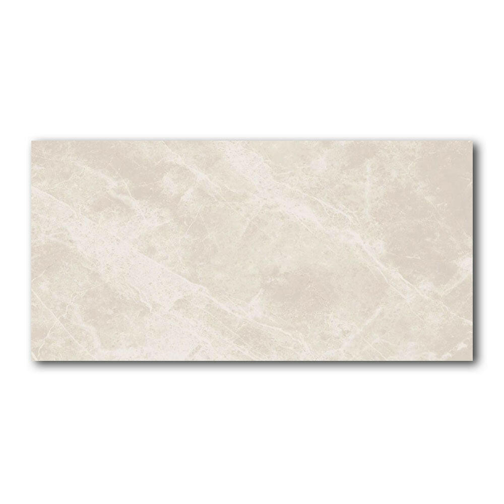 24x48 Virelia White Luc Glossy Marble Look Porcelain Tile 24x48 Virelia White Luc Glossy Marble Look Porcelain Tile - American Tile Depot