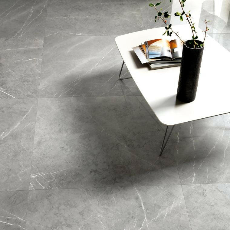 24x48 Virello Impero Lucido Polished Marble Look Porcelain Tile 24x48 Virello Impero Lucido Polished Marble Look Porcelain Tile - American Tile Depot