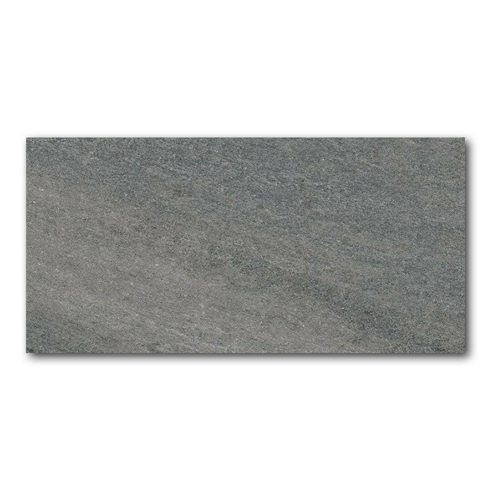 24x48 Virethra Quarzite Dark Grey Matte Limestone Look Porcelain Tile 24x48 Virethra Quarzite Dark Grey Matte Limestone Look Porcelain Tile - American Tile Depot