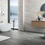 24x48 Virethra Quarzite Dark Grey Matte Limestone Look Porcelain Tile 24x48 Virethra Quarzite Dark Grey Matte Limestone Look Porcelain Tile - American Tile Depot