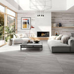 24x48 Virethra Quarzite Grey Matte Limestone Look Porcelain Tile 24x48 Virethra Quarzite Grey Matte Limestone Look Porcelain Tile - American Tile Depot