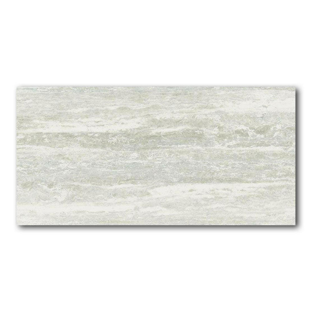 24x48 Vorix White Matte Travertine Look Porcelain Tile 24x48 Vorix White Matte Travertine Look Porcelain Tile - American Tile Depot