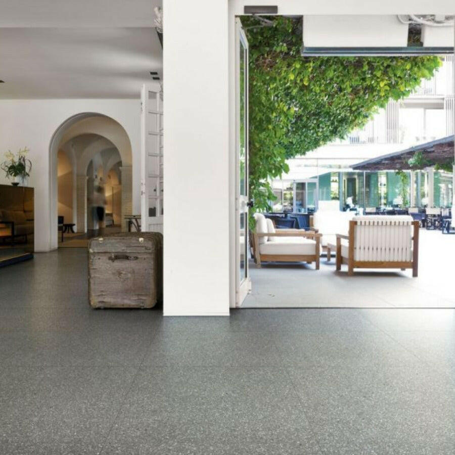 24x48 Zivra Santa Croce Nat Matte Terrazzo Look Porcelain Tile 24x48 Zivra Santa Croce Nat Matte Terrazzo Look Porcelain Tile - American Tile Depot