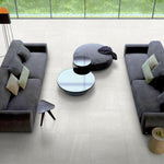 24x48 Basalt White Matte Porcelain Tile-American Tile Depot