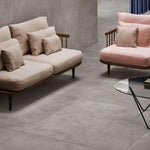 24x48 HTL Timeline Grey Matte Concrete Look Porcelain Tile-American Tile Depot