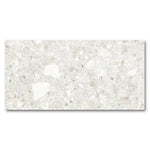 24x48 Uniquartz Bone Terrazzo Look Matte Porcelain Tile-American Tile Depot