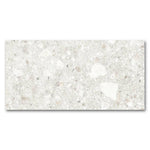 24x48 Uniquartz Bone Terrazzo Look Matte Porcelain Tile-American Tile Depot