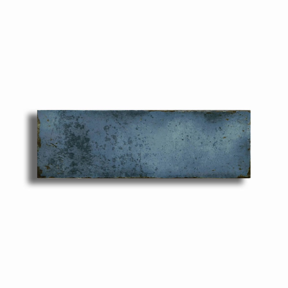 2.5x8 Amazonia Sapphire Polished Wall Subway Tile - American Tile Depot