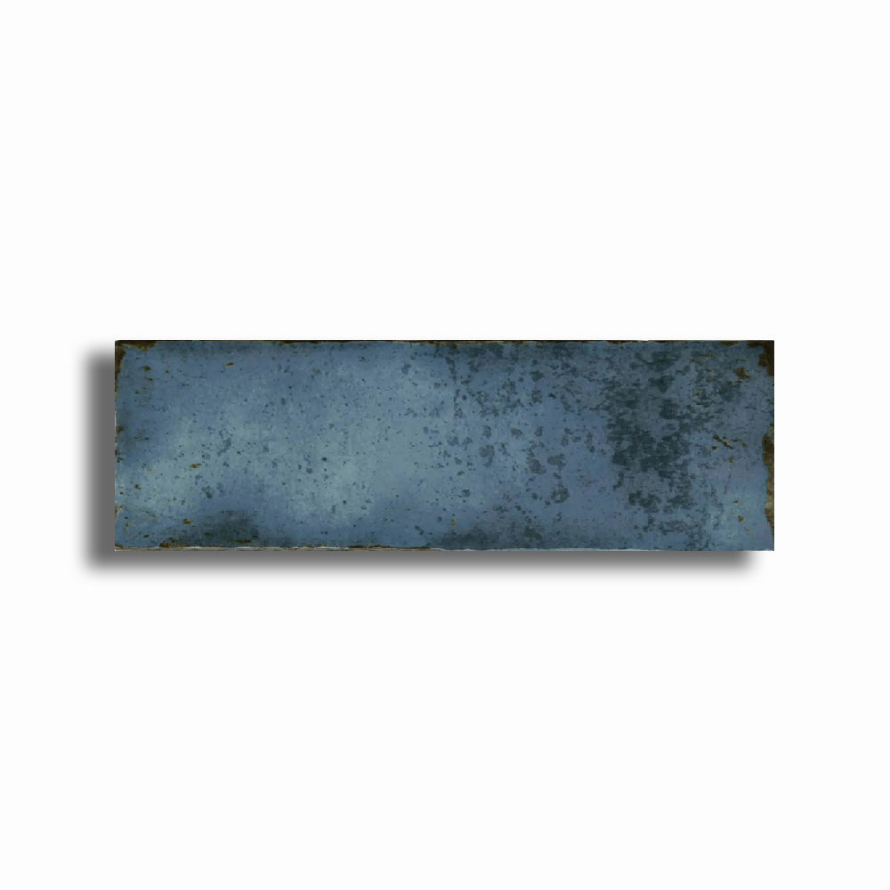 2.5x8 Amazonia Sapphire Polished Wall Subway Tile - American Tile Depot