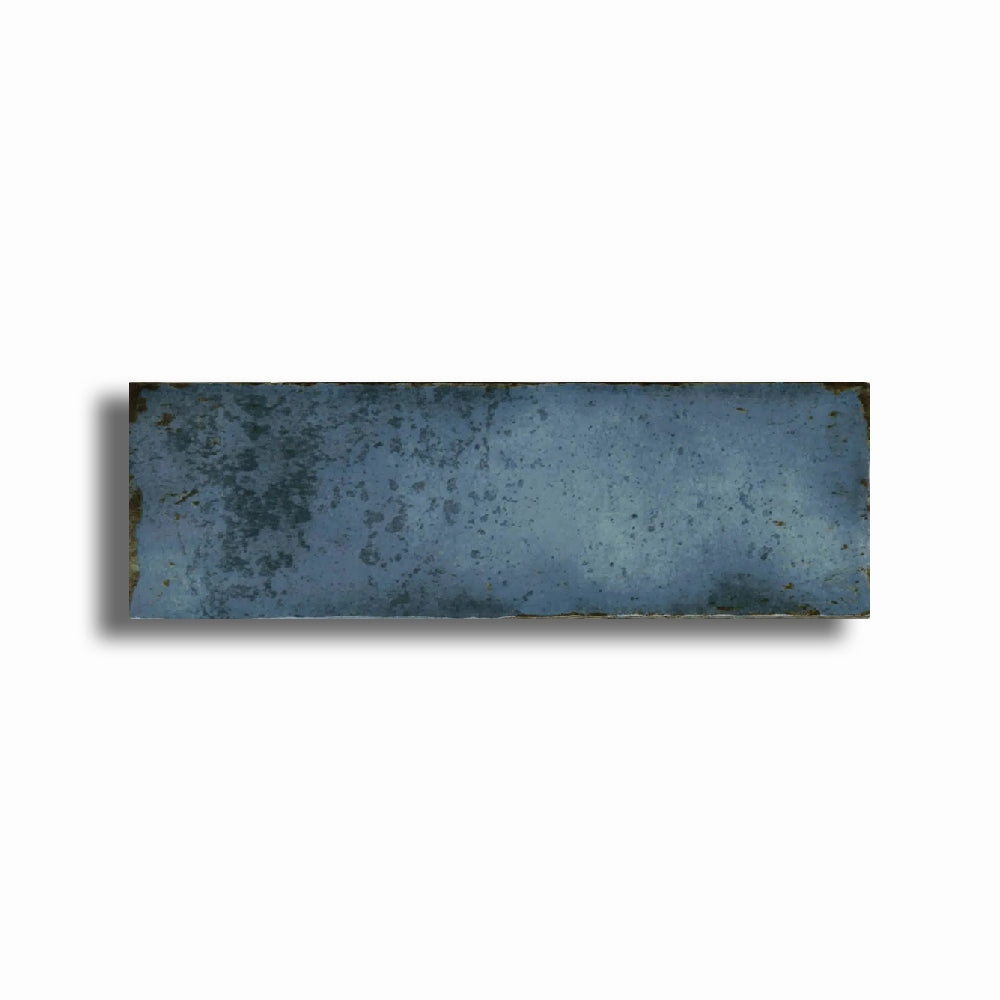 2.5x8 Amazonia Sapphire Polished Wall Subway Tile - American Tile Depot