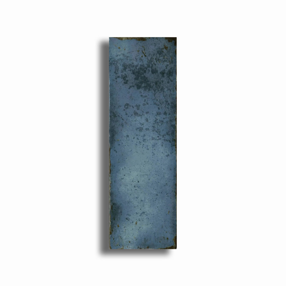 2.5x8 Amazonia Sapphire Polished Wall Subway Tile - American Tile Depot