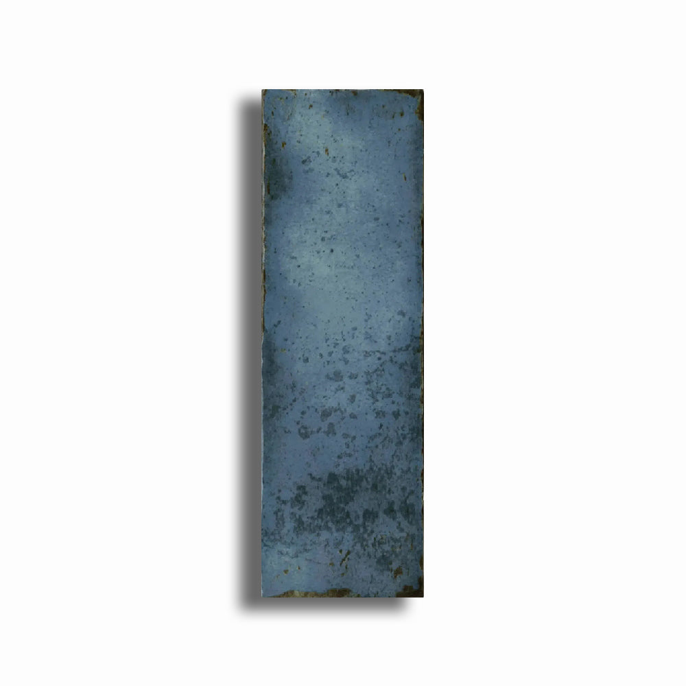 2.5x8 Amazonia Sapphire Polished Wall Subway Tile - American Tile Depot