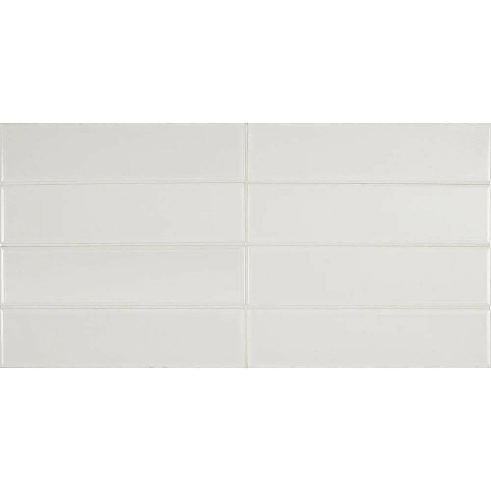 2.5 X 10 Limit Blanc Polished Wall Subway Tile-American Tile Depot