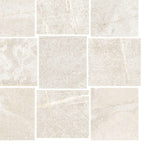 2.5x3 HCL Climb Bianco Mosaico Matte Travertine Look Porcelain Mosaic Tile 2.5x3 HCL Climb Bianco Mosaico Matte Travertine Look Porcelain Mosaic Tile - American Tile Depot