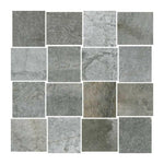 2.5x3 HCL Climb Gray Mosaico Matte Travertine Look Porcelain Mosaic Tile 2.5x3 HCL Climb Gray Mosaico Matte Travertine Look Porcelain Mosaic Tile - American Tile Depot