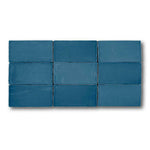 2.5x5 Azure Coast Azul Stone Look Glossy Ceramic Wall Tile 2.5x5 Azure Coast Azul Stone Look Glossy Ceramic Wall Tile - American Tile Depot