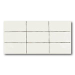 2.5x5 Azure Coast White Stone Look Glossy Ceramic Wall Tile 2.5x5 Azure Coast White Stone Look Glossy Ceramic Wall Tile - American Tile Depot