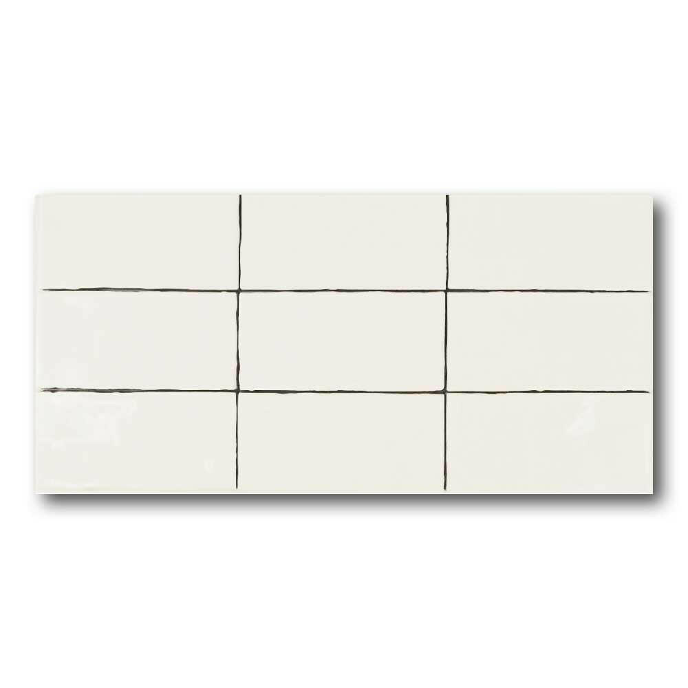 2.5x5 Azure Coast White Stone Look Glossy Ceramic Wall Tile 2.5x5 Azure Coast White Stone Look Glossy Ceramic Wall Tile - American Tile Depot