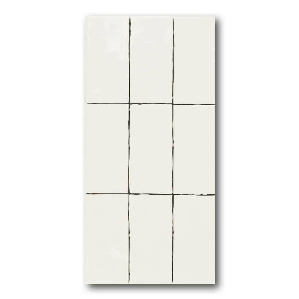 2.5x5 Azure Coast White Stone Look Glossy Ceramic Wall Tile 2.5x5 Azure Coast White Stone Look Glossy Ceramic Wall Tile - American Tile Depot