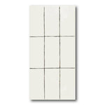 2.5x5 Azure Coast White Stone Look Glossy Ceramic Wall Tile 2.5x5 Azure Coast White Stone Look Glossy Ceramic Wall Tile - American Tile Depot
