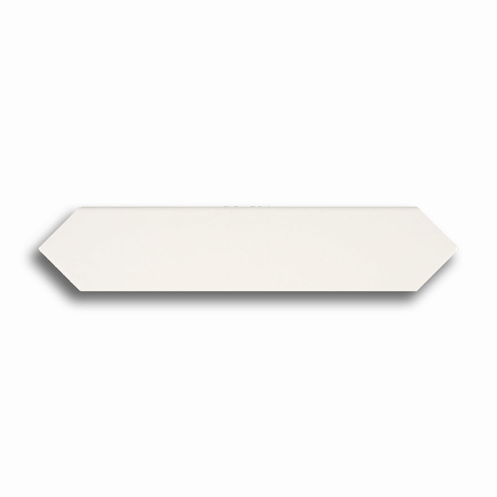 2x10 Brick Blanco Glossy Solid Color Ceramic Tile - American Tile Depot