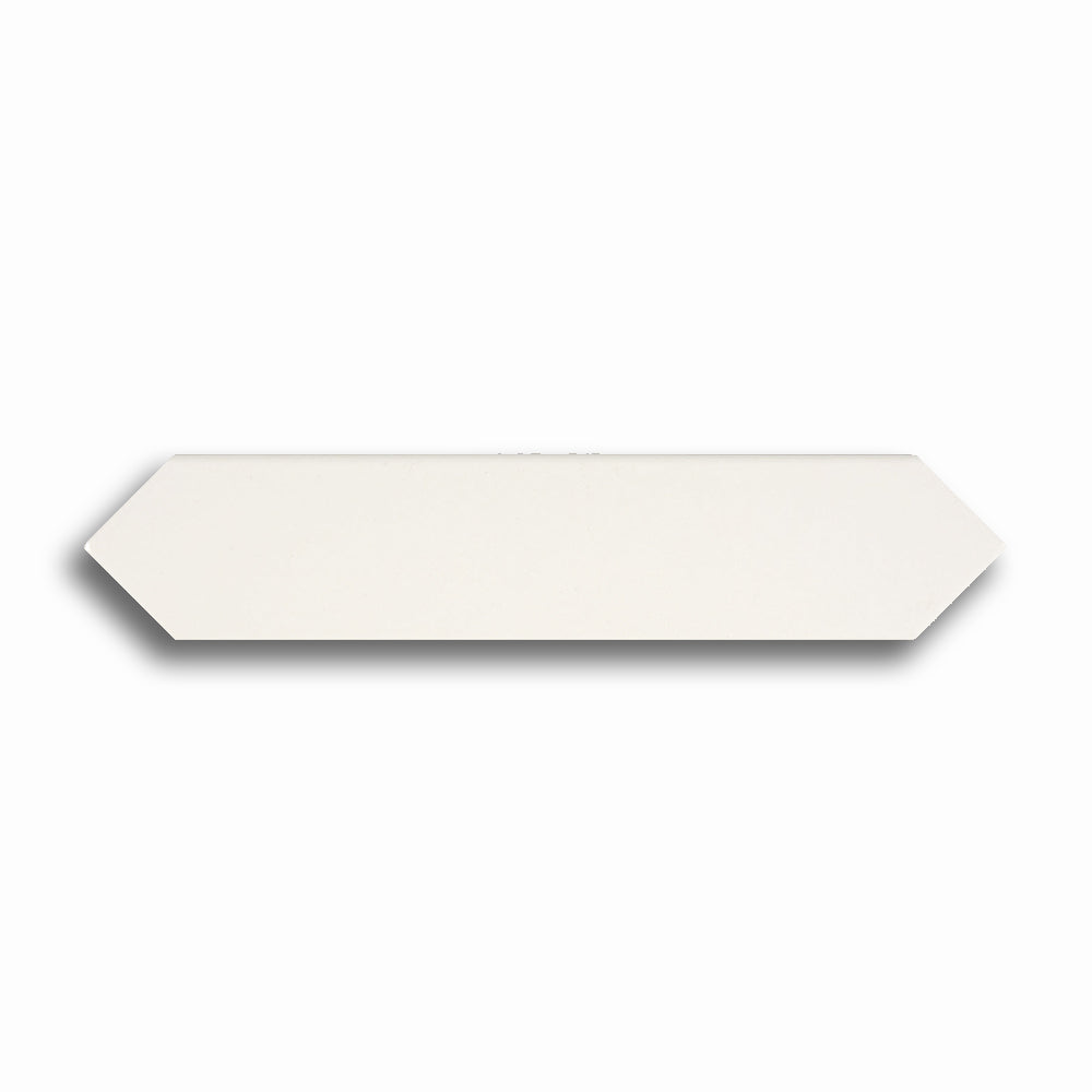 2x10 Brick Blanco Glossy Solid Color Ceramic Tile - American Tile Depot