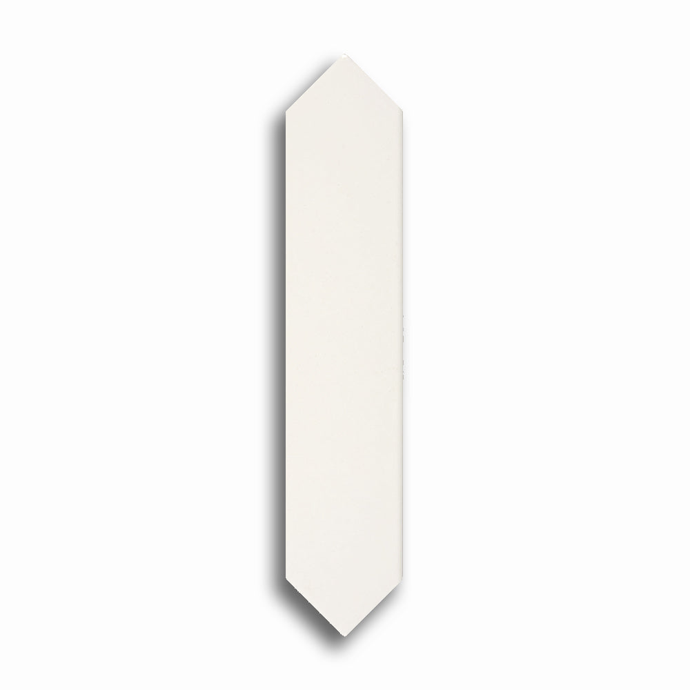 2x10 Brick Blanco Glossy Solid Color Ceramic Tile - American Tile Depot