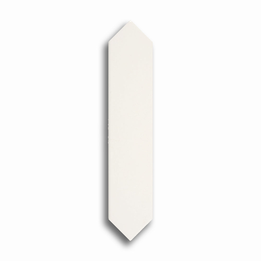 2x10 Brick Blanco Glossy Solid Color Ceramic Tile - American Tile Depot