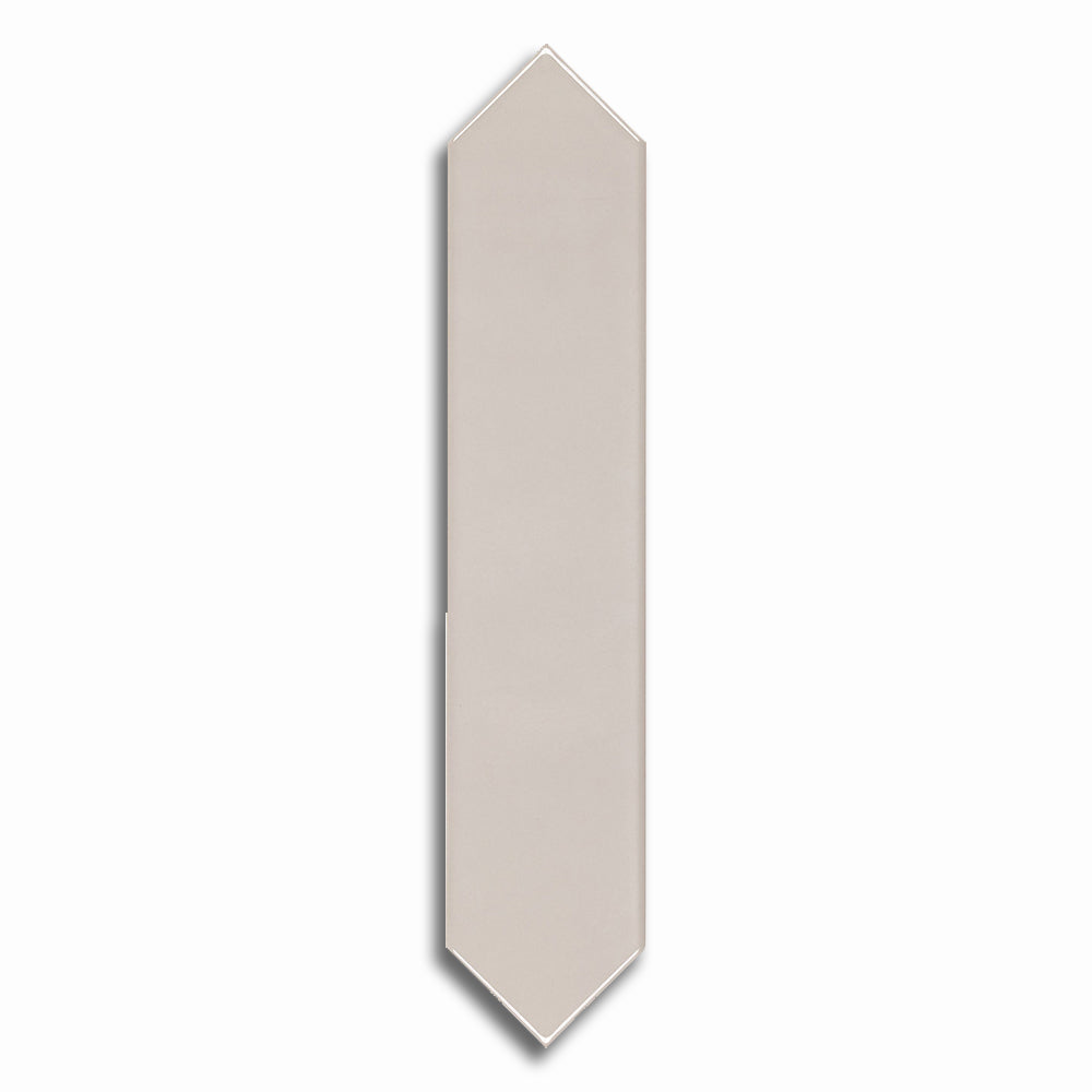 2x10 Brick Gris Matte Solid Color Ceramic Tile - American Tile Depot