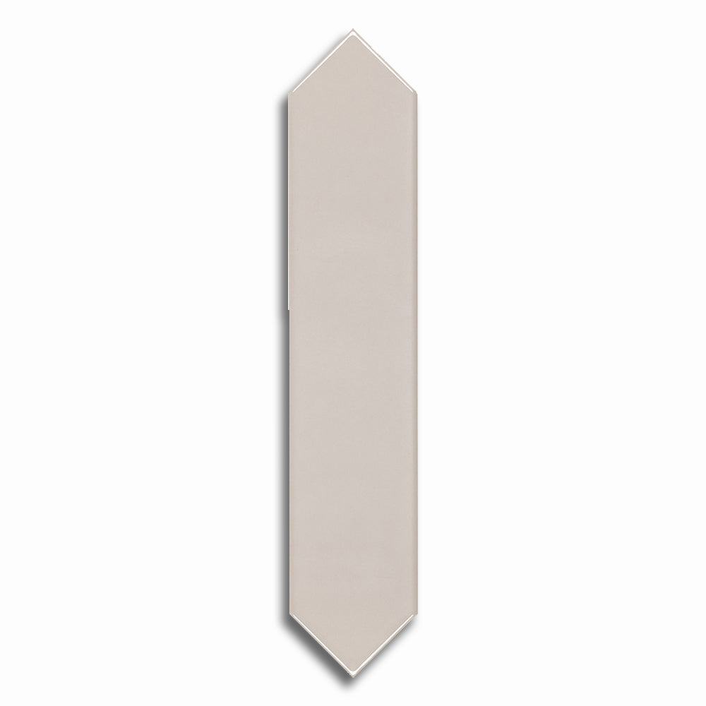 2x10 Brick Gris Matte Solid Color Ceramic Tile - American Tile Depot