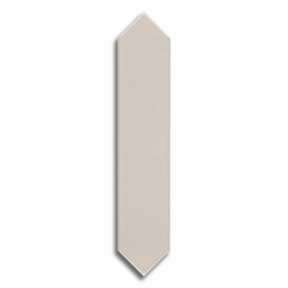 2x10 Brick Gris Matte Solid Color Ceramic Tile - American Tile Depot