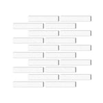 Special Cut | 2x12 Thassos White Marble Honed Tile - American Tile Depot
