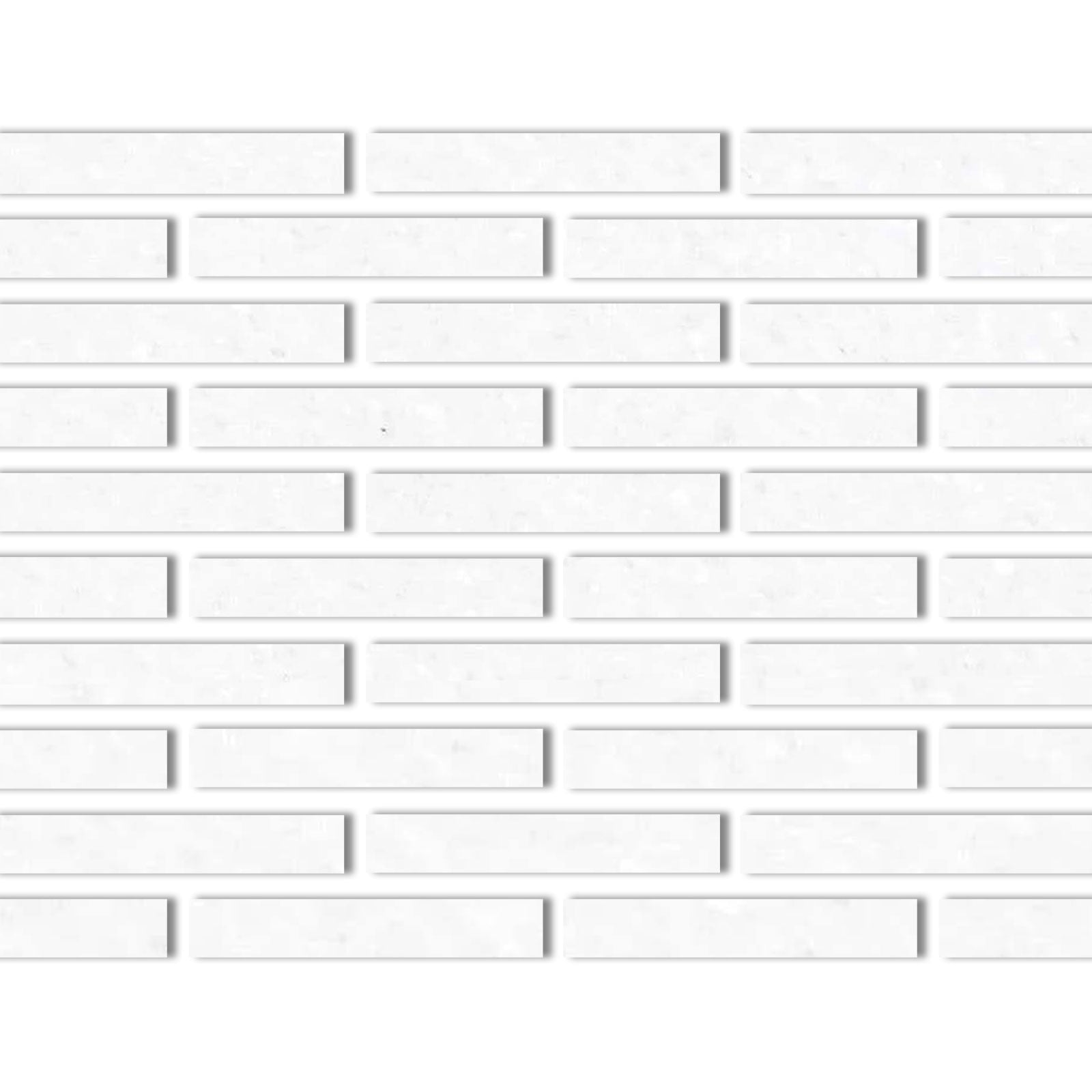 Special Cut | 2x12 Thassos White Marble Honed Tile - American Tile Depot