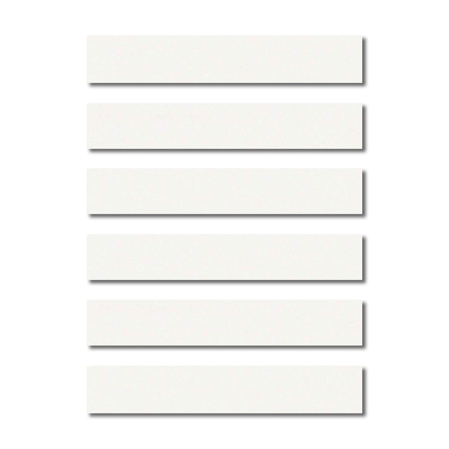 Special Cut | 2x12 Thassos White Marble Polished Tile
