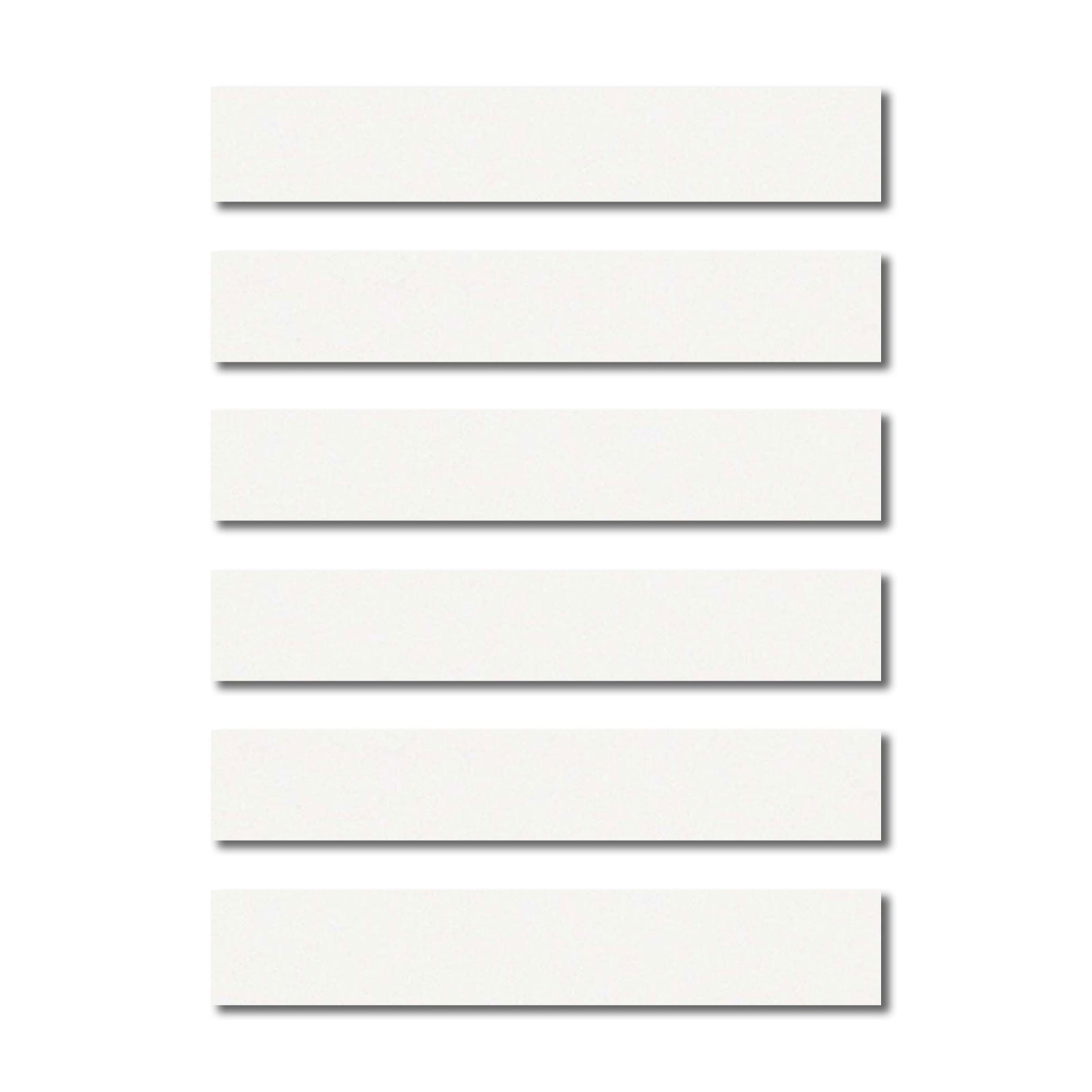 Special Cut | 2x12 Thassos White Marble Polished Tile - American Tile Depot