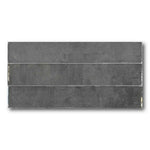 2x16 Marrakech Dark Gray Contemporary Glossy Ceramic Wall Tile 2x16 Marrakech Dark Gray Contemporary Glossy Ceramic Wall Tile - American Tile Depot
