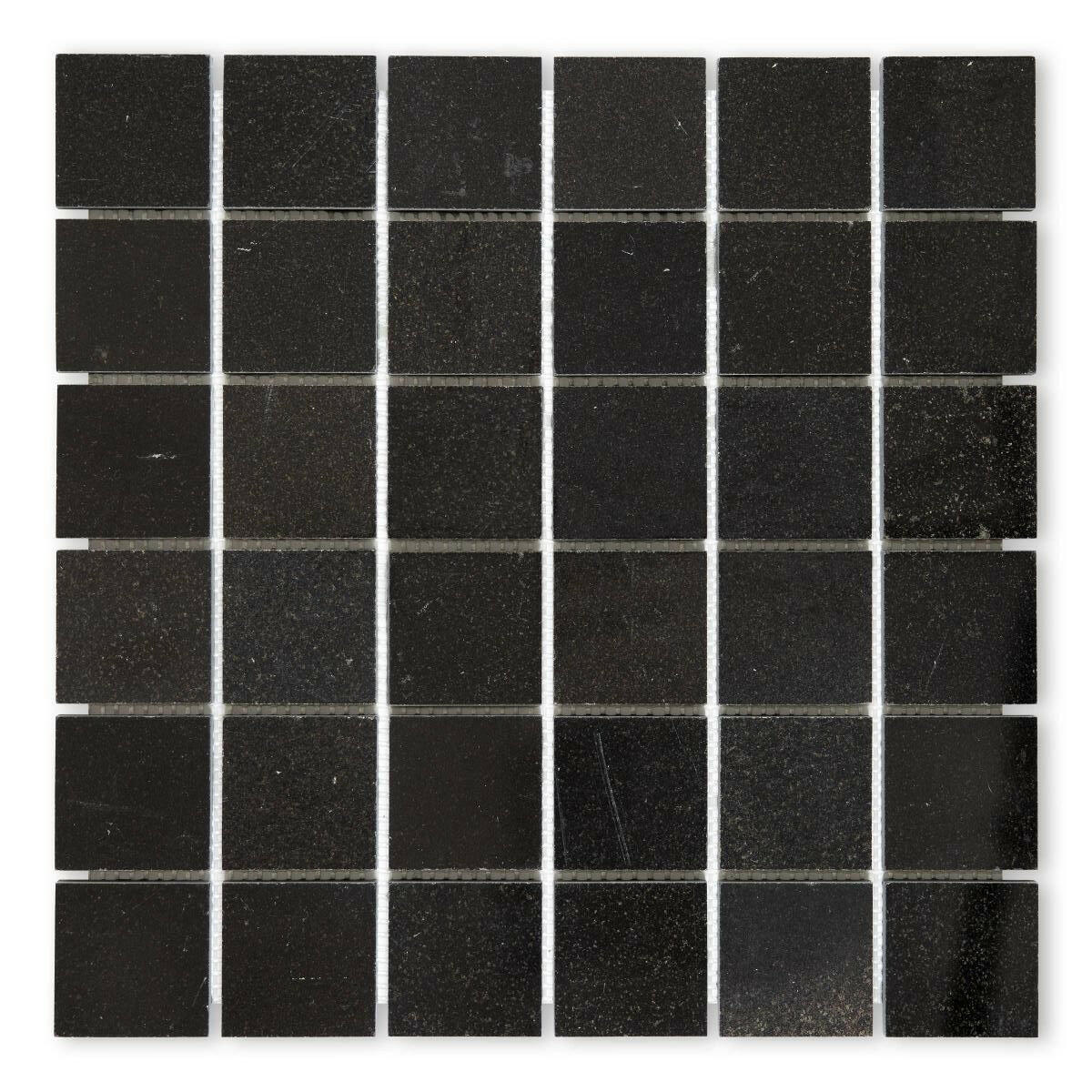 2x2 Absolute Black Granite Polished Mosaic Tile 2x2 Absolute Black Granite Polished Mosaic Tile - American Tile Depot