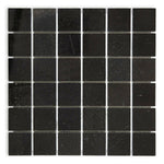 2x2 Absolute Black Granite Polished Mosaic Tile 2x2 Absolute Black Granite Polished Mosaic Tile - American Tile Depot