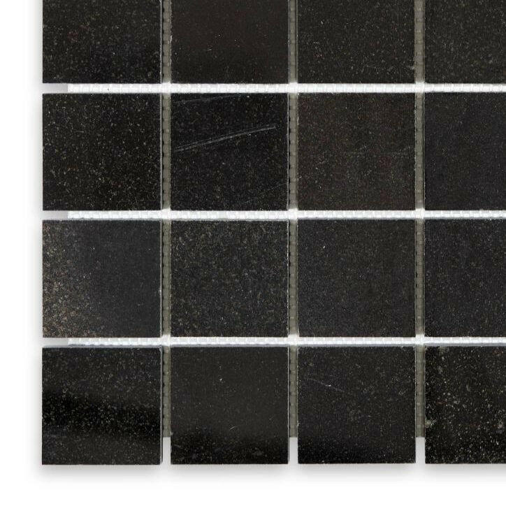 2x2 Absolute Black Granite Polished Mosaic Tile 2x2 Absolute Black Granite Polished Mosaic Tile - American Tile Depot