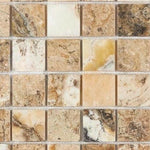 2x2 Antico Onyx Travertine Tumbled Mosaic Tile 2x2 Antico Onyx Travertine Tumbled Mosaic Tile - American Tile Depot